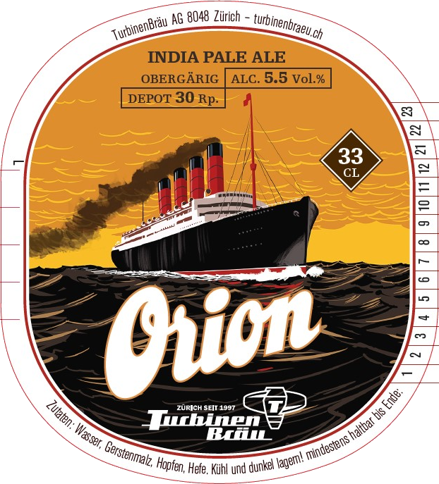 Orion Turbinenbräu